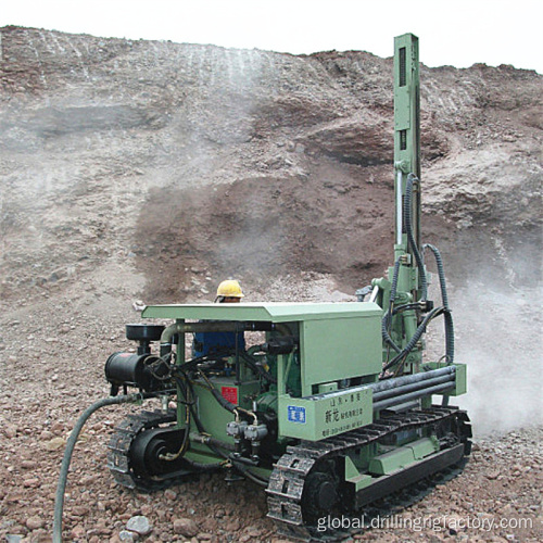 High Efficiency Drilling Rig Quarry Drill Rig For Hard Rock Drilling Mining Factory